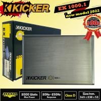 ราคา ขายส่งถูกสุดเพาเวอร์แอมป์ KICKER EX1000.1 พาวเวอร์แอมป์ Kicker คลาสดี กำลังขับสูงสุด 2000 วัตต์ แอมป์แรง CLASS D (10285564129)