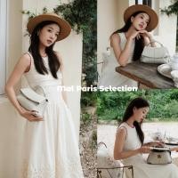 ราคา Paris SelectionNew French Luxury Designer กระเป๋าถือหนังสําหรับผู้หญิง, Minimalist White Shoulder Crossbody Bag (44806971349)