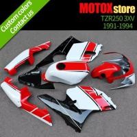 ราคา Fit For Yamaha 1991 - 1994 TZR250 3XV Motorcycle Accessories Fairing Set Bodywork Panel Kit TZR 250 (57805095881)