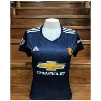 ราคา New เสื้อกีฬาผู้หญิง เสื้อบอลหญิง ทีมแมนยู คอกลม สีกรม มาใหม่ Free size 32-38 (9266646719)