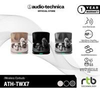 ราคา Audio Technica ATH-TWX7 หูฟังอินเอียร์ไร้สาย True Wireless Earbuds (25779097121)