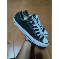 ราคา Converse All Star สีดำ ไซร้ 39.5/25 มือสองของแท้ (41226068115)
