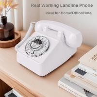 ราคา Feti 1 ชุดล้อหมุนโทรศัพท์เก่าโต๊ะอเนกประสงค์โทรศัพท์เสียงดังการออกแบบแบบดั้งเดิมที่แข็งแกร่งสําหรับใช้ในสํานักงาน (50757349797)