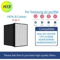 ราคา แผ่นกรองอากาศ Samsung Blue Sky AX3300, AX40R3030WM/ST แผ่นกรอง ซัมซุง รุ่น CFX-G100/GB（H13） (41854654252)