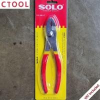 ราคา คีมปากขยาย 8นิ้ว 840-8" Solo ของแท้ - Authentic Slip Joint Pliers - ซีทูล Ctoolhardware (4434941135)