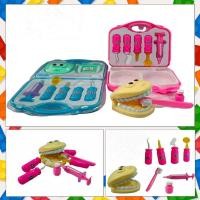 ราคา Dentist Box ชุดคุณหมอจำลอง ชุดกระเป๋าคุณหมอ ชุดของเล่นคุณหมอ กระเป๋าคุณหมอ ของเล่นเด็ก ของเล่นเสริมพัฒนาการ thetoys (7236485373)