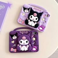 ราคา สําหรับ SAMSUNG Galaxy Tab A11 Plus 11 นิ้ว SM-X236B X310 X316 ซิลิโคน Chockproof Stand Kuromi ฝาครอบ Tab A9 Plus 11 นิ้ว SM-X210 แฟชั่นน่ารักการ์ตูนสายคล้องปากกากรณี (42179189353)