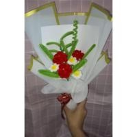 ราคา ช่อดอกกุหลาบหิน ช่อดอกไม้ปลอม (53356321560)