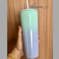 ราคา Starbucks Stainless Tumbler Venti 24 Oz Purple Puffy Gradient. (9661411082)