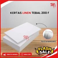 ราคา LINEN 200 GSM White Folio F4 กระดาษพิมพ์แผนภูมิใบรับรอง 25 แผ่น (51201929414)
