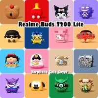 ราคา READY STOCK!นําไปใช้กับ Realme Buds T200 Lite เคส Case เคสหูฟัง การ์ตูนสร้างสรรค์ ซิลิโคนนุ่ม เคส เคสหูฟังNO.3 (42651958001)
