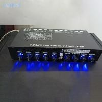 ราคา [lvoprw] เครื่องเสียงรถยนต์ 5 Band Equalizer ด้านหน้าด้านหลัง+sub Output Premium ปรับได้ 5 Bands EQ สําหรับ RV RTV รถจักรยานยนต์รถสเตอริโอเสียงควบคุม (53604619171)