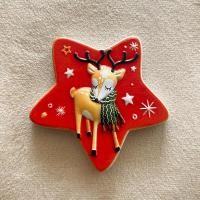 ราคา [MAGNET] ตู้เย็นกวางรูปดาวห้าแฉกคริสต์มาส MAGNET (42129605068)