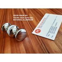 ราคา มือจับลูกบิดประตู ประตูกระจก AL 001 / มือจับประตูตู้กระจก (22662987877)