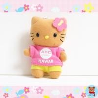 ราคา ✅มือสอง hello kitty Sanrio hawaii vintage mini plush mascot charmตุ๊กตาคิตตี้ ฮาวาย พวงกุญแจ วินเทจ มือสอง (20272593609)