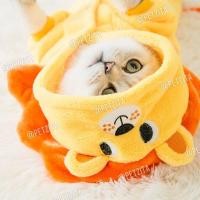 ราคา พร้อมส่ง น้องสิงโต ชุดสี่ขาผ้าขนสำลีสำหรับสัตว์เลี้ยง ชุดนอนสัตว์เลี้ยง เสื้อสุนัข หมา เสื้อแมว (24041445902)