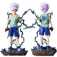 ราคา 22cm Hunter x Hunter Anime Figure Killua Zoldyck Action Figure Gon Freecss/Kurapika/Chrollo Lucilfer Figure Collectible (20284162140)