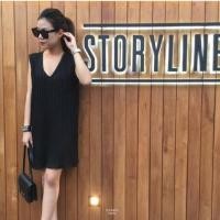 ราคา Basics by sita pleat dress (10271888)