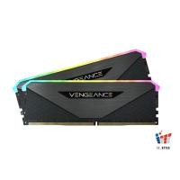 ราคา RAM (หน่วยความจำ) 16GB (8GBx2) DDR4 3200MHz CORSAIR VENGEANCE RGB RT BLACK (24516248322)