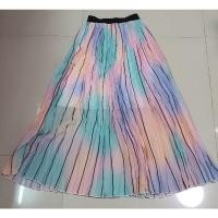 ราคา กระโปรงยาวอัดพลีทสีพาสเทล (20612786514)
