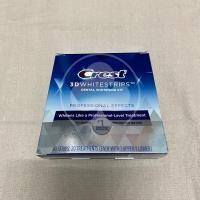 ราคา (พร้อมส่ง) crest 3d whitestrips - professional effects แผ่นแปะฟันขาวจากเมกา (4267962056)