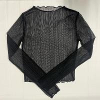 ราคา เสื้อซีทรูแขนยาวมีกริตเตอร์วิ้งๆ (29700777375)