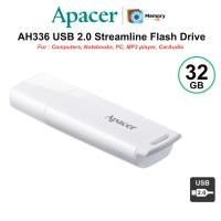 ราคา APACER แฟลชไดร์ฟ FlashDrive 32GB USB2.0 (AH336W) White Flash drive notebook PC ของแท้ (41923531187)