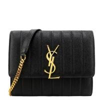 ราคา 100%genuine/ysl/Vicky shoulder bag/messenger bag/chain bag -554125GF01 (16798904700)