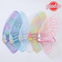 ราคา [GOODO] ปีกนางฟ้าผีเสื้อ, ปีกผีเสื้อนางฟ้านางฟ้าแบบพับได้สีสันสดใส, ตกแต่งด้านหลังหวาน ปีกตกแต่ง ชุดคอสเพลย์เจ้าหญิง (44807885526)
