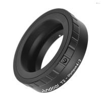 ราคา Andoer โลหะเลนส์อะแดปเตอร์แหวน T/T2 Mount เลนส์อะแดปเตอร์สําหรับ Olympus E-1/E-3/E-10/E-20/E-30/E-300/E-330/E-400/E-410/E-420/E-450/E-510/E-E-520/e-600/e-620/e-100 (25787367568)