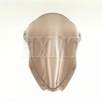 ราคา HotSale For Kawasaki Ninja ZX10R ZX 10R 2016 2017 2018 Smoke ZX-10R Windshield WindScreen Double Bu (55651671091)