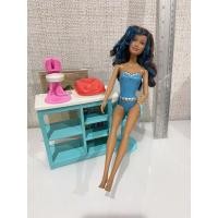 ราคา บาร์บี้ผิวสี พร้อมเฟอร์นิเจอร์ตามภาพ ของแท้ สภาพดี (8413355048)