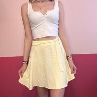 ราคา กระโปรงผูกข้าง American Apparel (26620217751)
