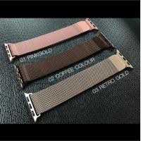 ราคา ⚡️สายพร้อมส่งสาย⚡️Apple Watch stainless steel space 38,40,42,44mm. (188743355)