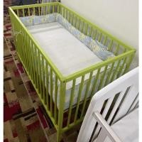 ราคา เปลเด็กสีเขียวมือสอง (23468879787)