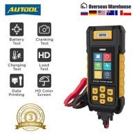 ราคา AUTOOL BT760 Battery Tester With Printer Battery Analyzer Tester Automobile Battery Capacity Max Lo (52806792398)