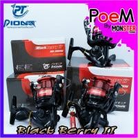 ราคา รอกสปินนิ่ง ไพโอเนีย Pioneer BlackBerry BB-1000/2000/3000/4000/5000/6000 (BLACK RED) (14802946664)