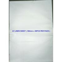 ราคา แผ่นกระดาษลินิน A1 แบบ (แพ็คละ 594 มม. x 50 ชิ้น) (51603271703)