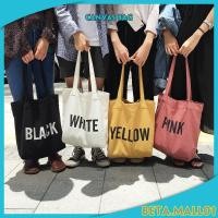 ราคา สไตล์เกาหลี กระเป๋าผ้าแคนวาส tote bag สไตล์เกาหลี J291 กระเป๋าผ้า กระเป๋าสะพายข้าง กระเป๋าผ้า (23675202029)