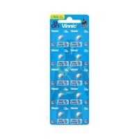 ราคา ถ่านกระดุม Vinnic L626F, LR66, AG4 1.5V Alkaline Battery จำนวน 10ก้อน ของใหม่ของแท้ (29816338663)