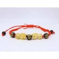 ราคา สร้อยข้อมือปี่เซี๊ยะด้ายแดง (1596200197)