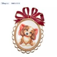 ราคา (พร้อมส่ง) ดิสนีย์ เข็มกลัด เลดี้ 70 ปี - Disney Lady Brooch Pin 70th Lady and the Tramp (40923945722)