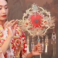 ราคา เจ้าสาวงานแต่งงานงานแต่งงานงานแต่งงานอุตสาหกรรมหนักสองด้านพัดลมมีความสุข ซิวเหอ เสื้อผ้ามือถือปกพัดลมสําเร็จรูป (57957606133)