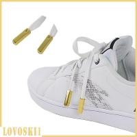 ราคา [Lovoski1] ปิ๊กเล็ตสีทองที่น่าสนใจ 1 ชุดสําหรับเชือกผูกรองเท้า DIY ปรับแต่งเตะรวมไขควง (55457368770)