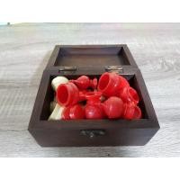 ราคา ตัวหมากรุกไทยพลาสติกพร้อมกล่องไม้สักสีน้ำตาลเข้ม (5968940770)