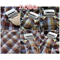ราคา [Z-Qibla-t] DIY กี่กี่ ถักสร้างสรรค์จักรเย็บผ้าขนาดเล็กความเร็วไม้ทอมือ (53757988812)