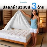 ราคา ปลอกผ้านวม PremaCotton (คอตตอน 100%) ซิป 3 ด้าน ผ้าฝ้ายแท้ ระบายอากาศดี | MildMate (26131535394)