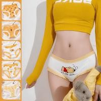 ราคา พร้อมส่งกางเกงชั้นในผู้หญิง ผ้าฝ้าย สไตล์เกาหลี ลายการ์ตูนน่ารักๆ ราคาถูก Size L-XL (25461740738)