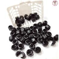 ราคา กิ๊บลูกปัด ยุค90 สีดำ แพ็ค 10 อัน (17056749234)