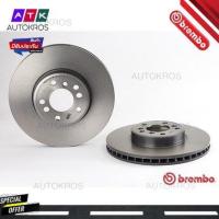 ราคา จานเบรคหน้า BMW X3 E83 3.0sd xDrive 35d 2006-2011 X5 E53 3.0d 3.0i 4.4i 2000-2006 09 8697 81 / 09 C896 11 BREMBO (22501652124)